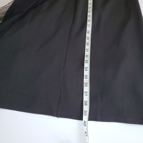 NWOT Lulus Elegant Indication Black Mesh Pearl One-Shoulder Midi Dress Sz L - Picture 4 of 15